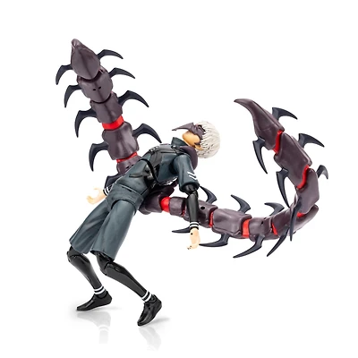 Jazwares Tokyo Ghoul Ken Kaneki (Half-Kakuja) 6.5-in Action Figure