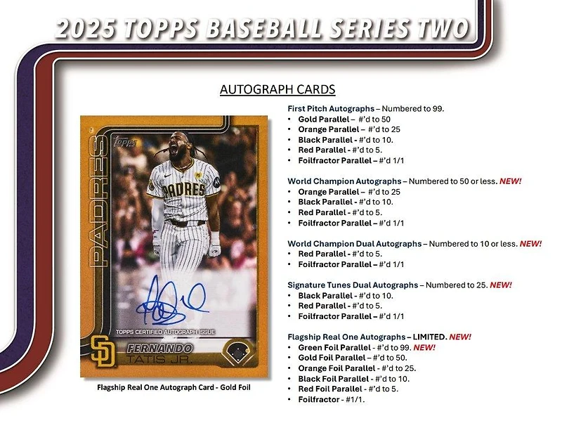 2025 Topps MLB Baseball Series 2 Mega Box