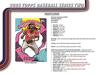 2025 Topps MLB Baseball Series 2 Value Box (7 Packs)