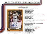 2025 Topps MLB Baseball Series 2 Value Box (7 Packs)