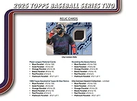 2025 Topps MLB Baseball Series 2 Value Box (7 Packs)