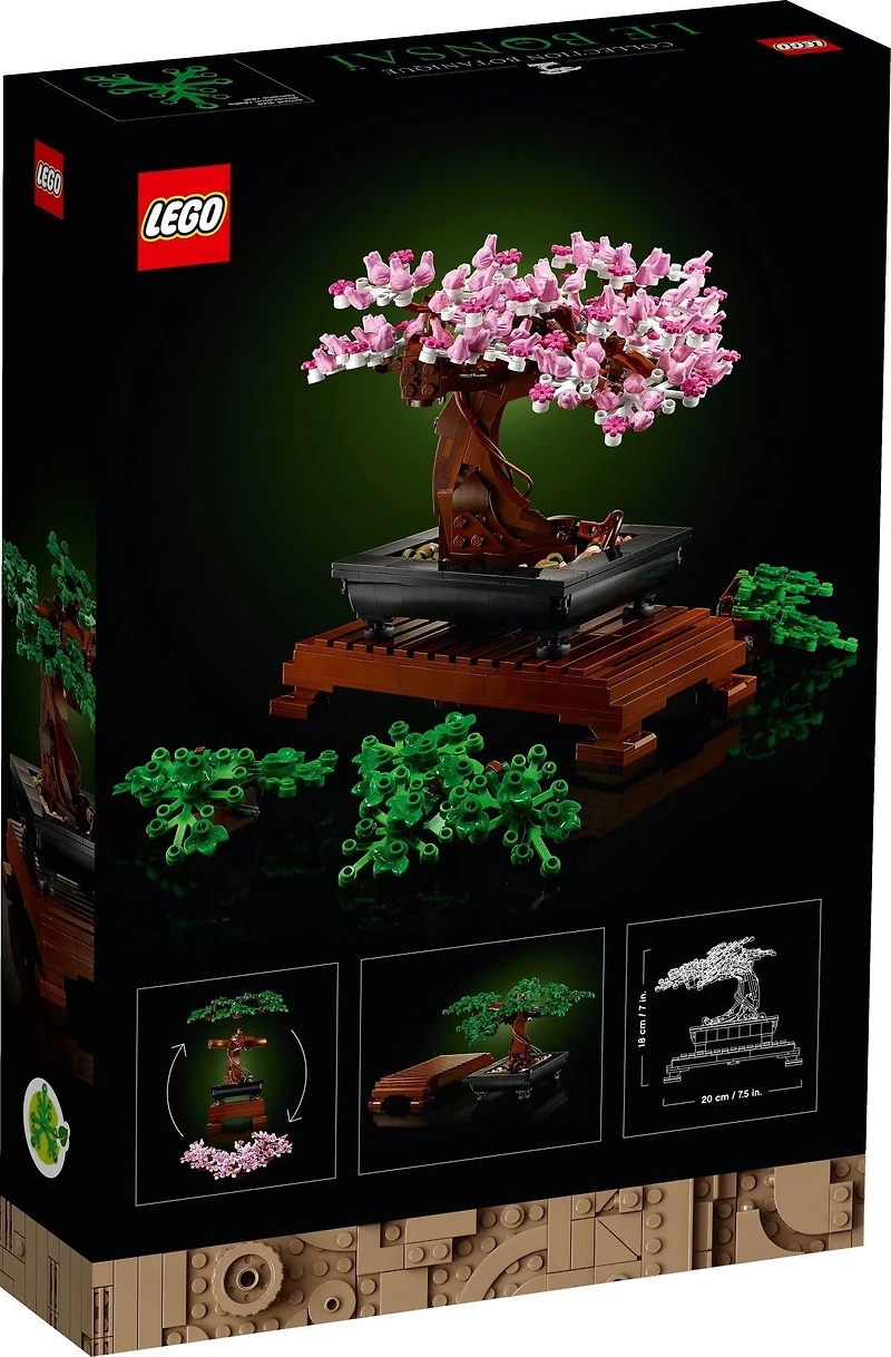 LEGO Botanicals Bonsai Tree Home Décor Set 10281