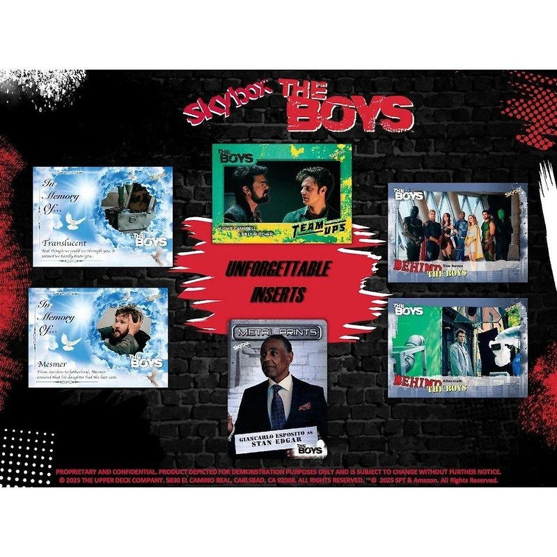 Upper Deck Skybox The Boys Hobby Box (15 Packs)