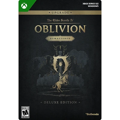 The Elder Scrolls IV: Oblivion Remastered - Deluxe Edition Upgrade - Xbox Series X/S and Windows (Digital Code)