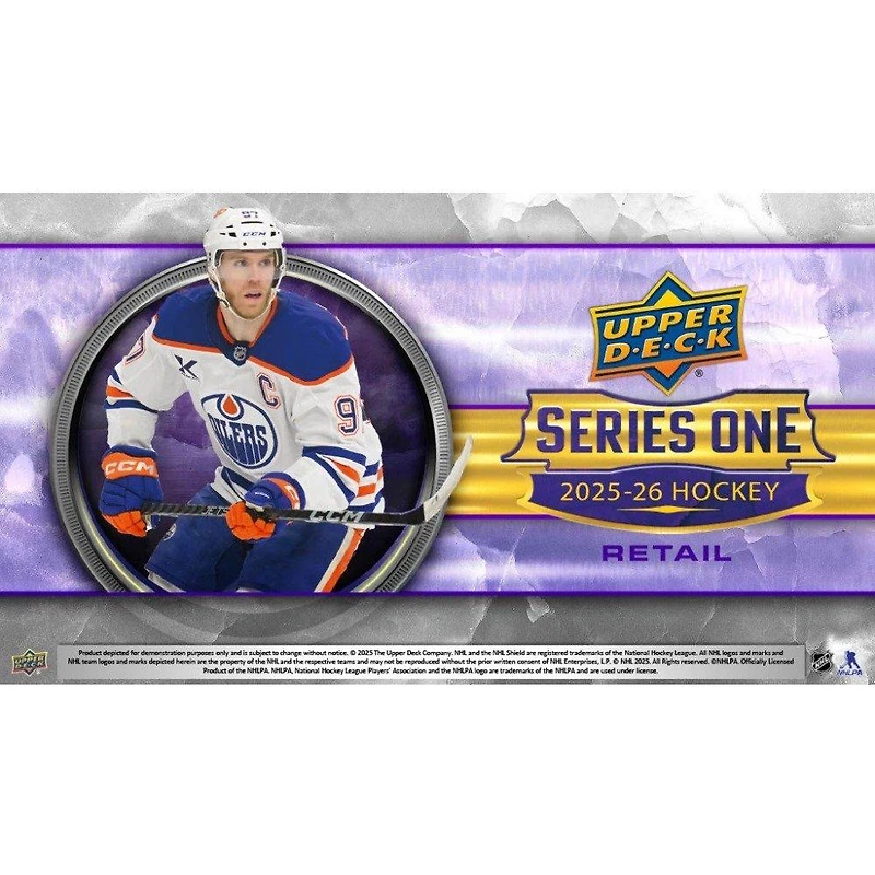 2025-26 Upper Deck Series 1 Hockey Blaster Box