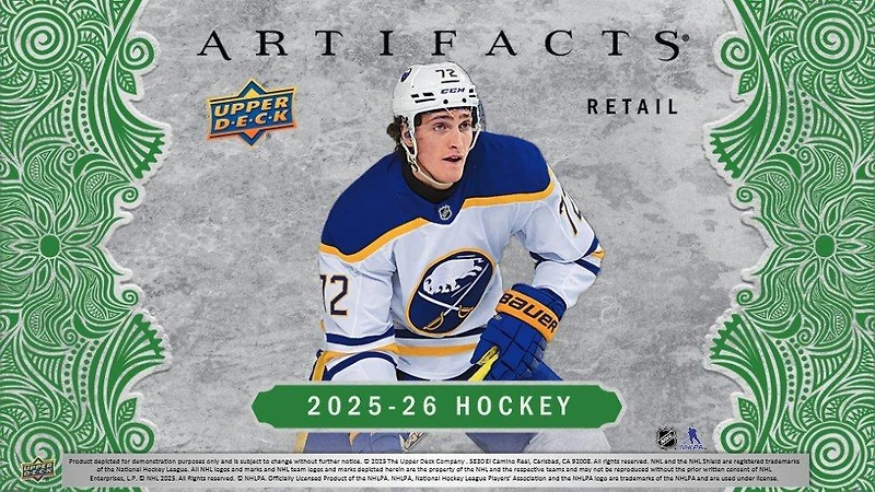 2025-26 Upper Deck Artifacts NHL Hockey Blaster Box