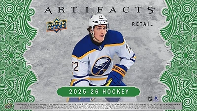 2025-26 Upper Deck Artifacts NHL Hockey Blaster Box