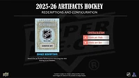 2025-26 Upper Deck Artifacts NHL Hockey Blaster Box