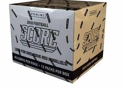 2018 Panini Score NFL Football Fat Pack Box