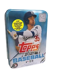 2021 Topps MLB Series 1 Baseball Trading Card Tin Set