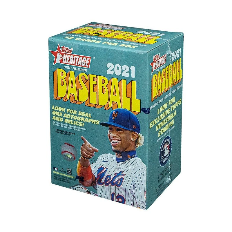 2021 Topps Heritage High Number MLB Baseball Blaster Box