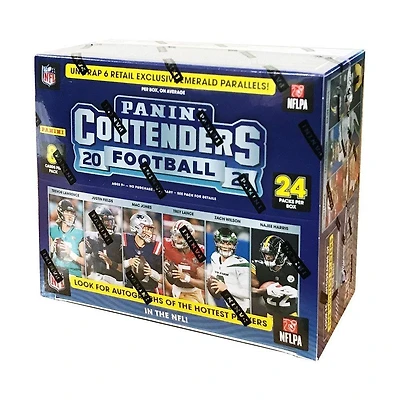 2021 Panini Contenders NFL Football Retail Box 24-Pack