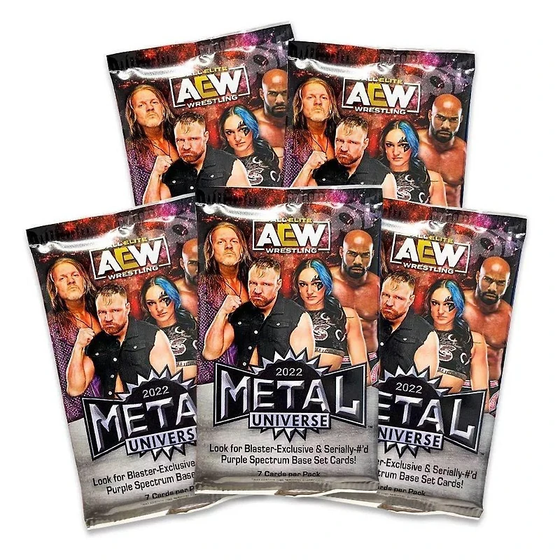 2022 Upper Deck All Elite AEW Metal Universe Wrestling Trading Card Blaster Box