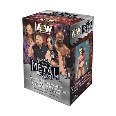 2022 Upper Deck All Elite AEW Metal Universe Wrestling Trading Card Blaster Box