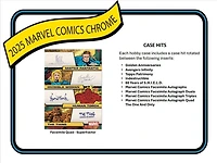 2025 Topps Chrome Marvel Comics Blaster Box