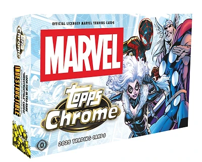 2025 Topps Chrome Marvel Comics Hobby Box