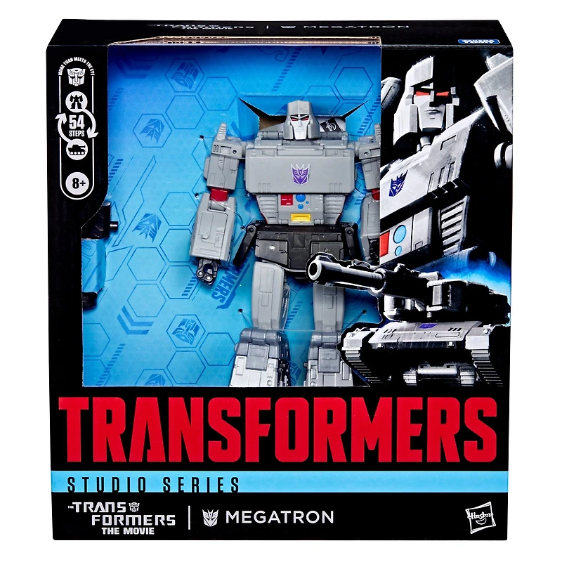 Hasbro Transformers Toys Studio Series Transformers: The Movie Megatron Leader Class 8.5-in Action Figure