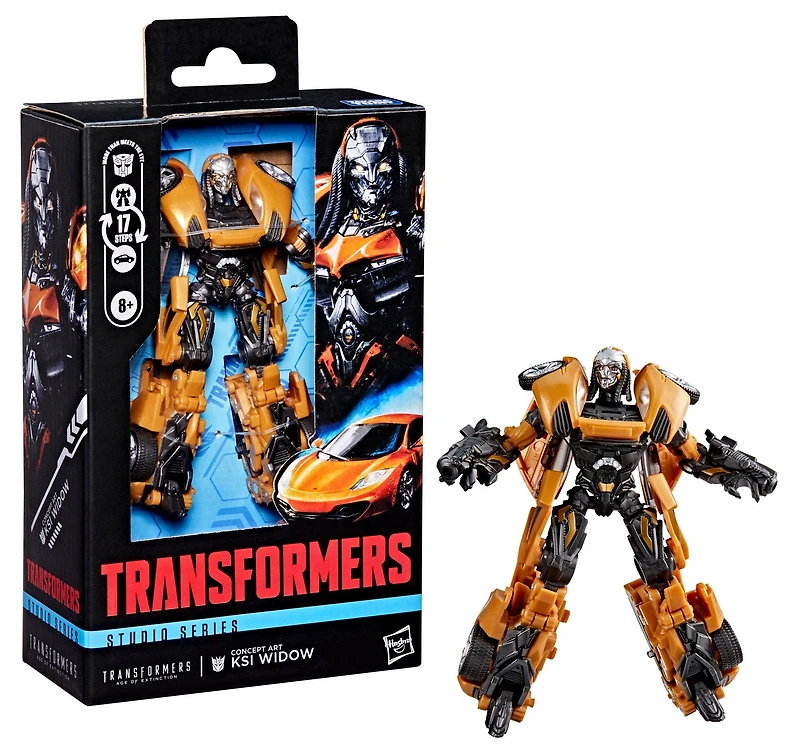 Hasbro Transformers Studio Series Transformers: Age of Extinction Deluxe Class Concept Art KSI Widow 4.5-in Action Figure