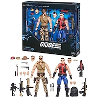 Hasbro G.I. Joe Classified Series G.I. Joe SGT Slaughter and Felix Mercer Stratton 6-in Action Figure Set 2-Pack