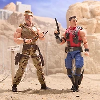 Hasbro G.I. Joe Classified Series G.I. Joe SGT Slaughter and Felix Mercer Stratton 6-in Action Figure Set 2-Pack