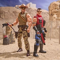 Hasbro G.I. Joe Classified Series G.I. Joe SGT Slaughter and Felix Mercer Stratton 6-in Action Figure Set 2-Pack