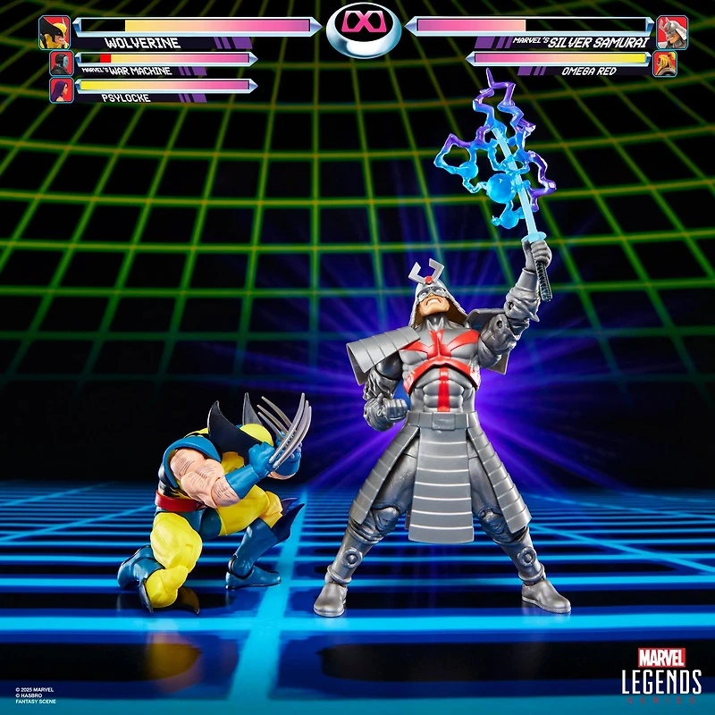 Hasbro Marvel Legends Series Gamerverse Wolverine vs Silver Samurai 6-in Action Figure