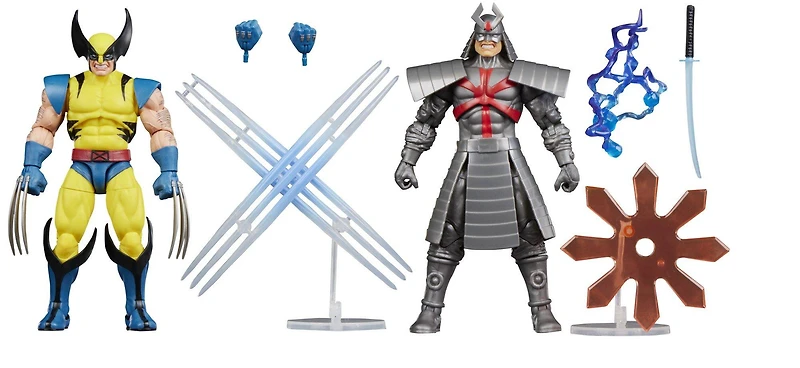 Hasbro Marvel Legends Series Gamerverse Wolverine vs Silver Samurai 6-in Action Figure