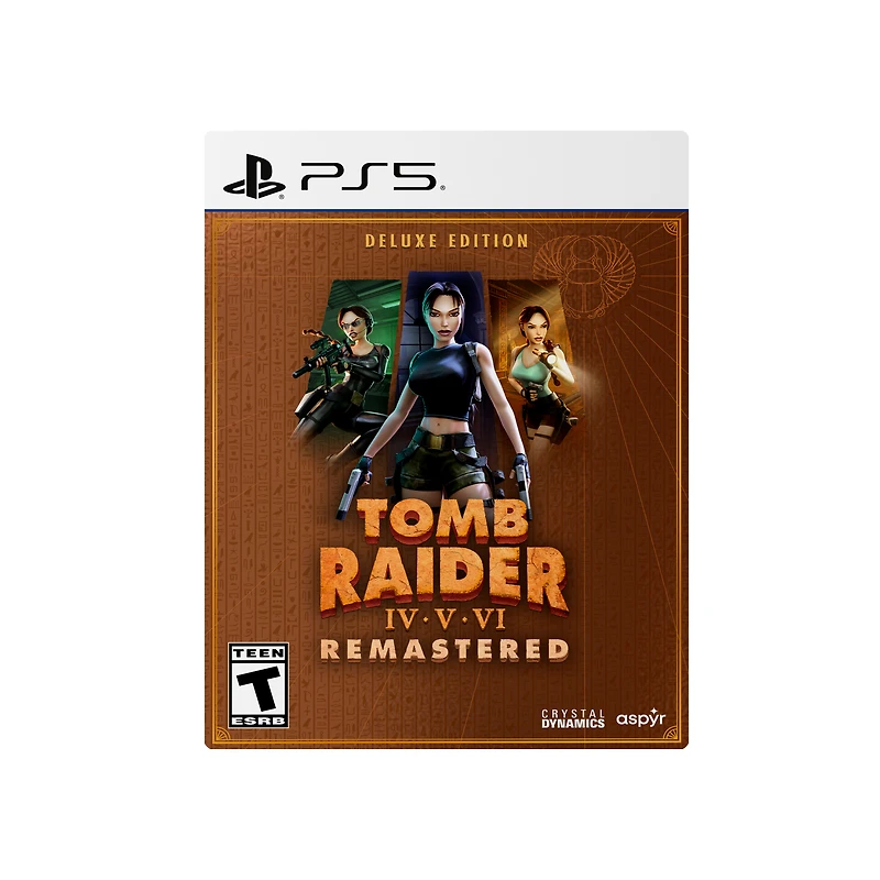 Tomb Raider IV-VI Remastered Starring Lara Croft Deluxe - PlayStation 5