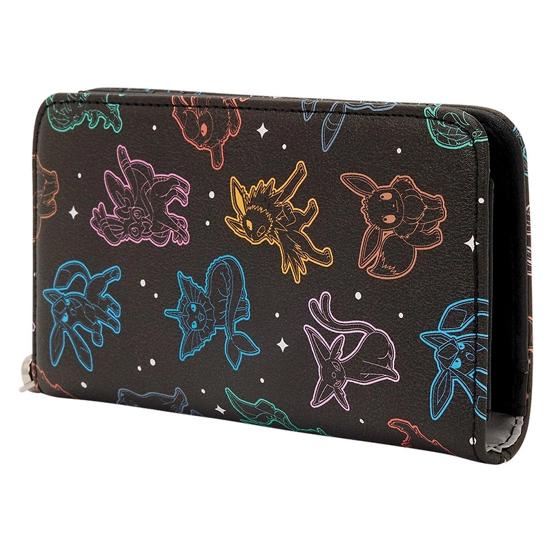Loungefly Pokemon Eevee Eeveelutions Constellations Tech Wallet GameStop Exclusive