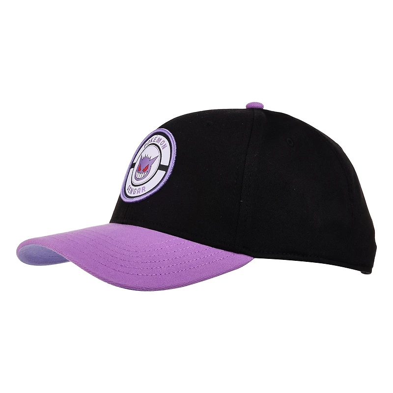 Pokemon Gengar Stitched Logo Snapback Hat GameStop Exclusive