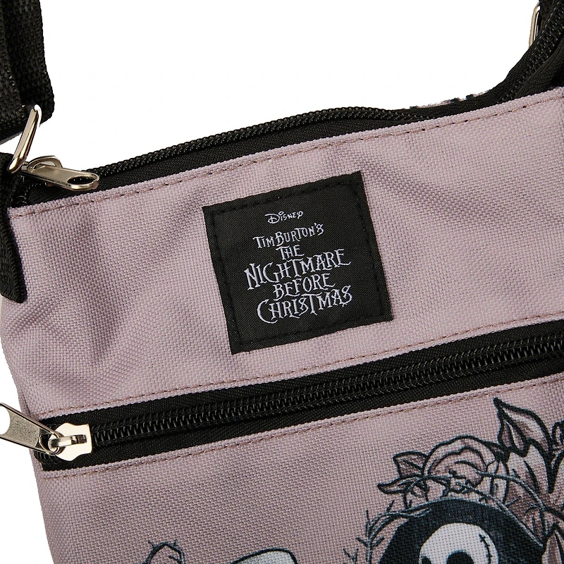 Disney The Nightmare Before Christmas Jack and Sally Passport Crossbody GameStop Exclusive
