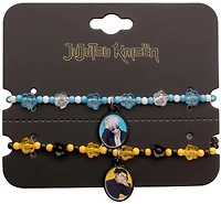 Jujutsu Kaisen Gojo and Geto Best Friend Beaded Bracelet Set GameStop Exclusive
