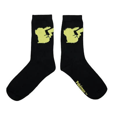 Pokemon Pikachu Chenille Embroidered Socks GameStop Exclusive