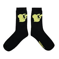 Pokemon Pikachu Chenille Embroidered Socks GameStop Exclusive