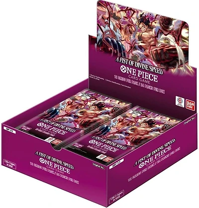 One Piece Trading Card Game: Fist of Divine Speed Booster Box