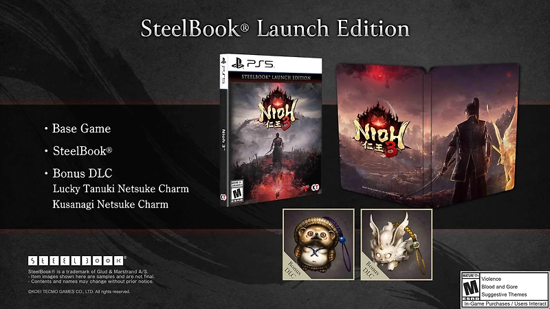 Nioh 3 - SteelBook Launch Edition - PlayStation 5