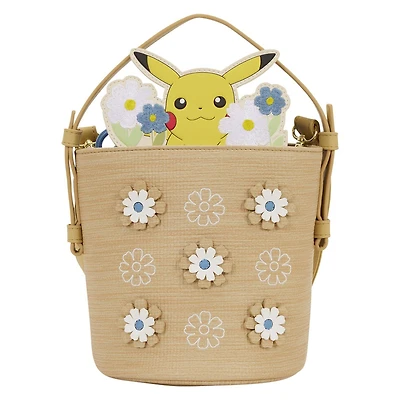 Loungefly Pokemon Floral Pikachu Crossbody Bag