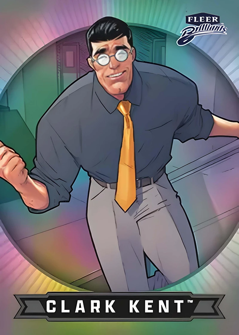Upper Deck Fleer Brilliants Superman Retail Mega Box