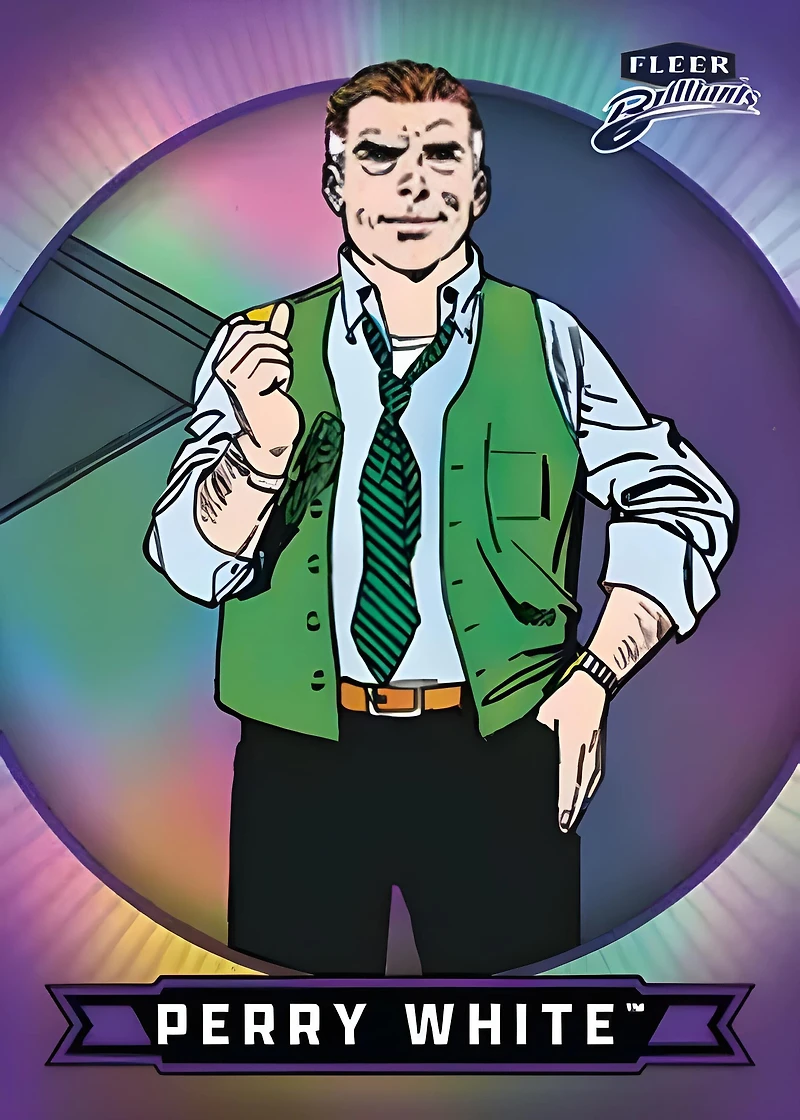 Upper Deck Fleer Brilliants Superman Retail Mega Box