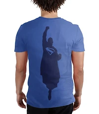 Superman Logo and Silhouette Unisex Graphic T-Shirt GameStop Exclusive