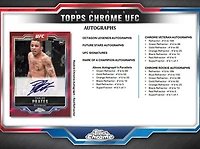 2025 Topps Chrome UFC Mega Box