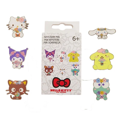 Loungefly Hello Kitty and Friends Floral Enamel Pin Blind Box GameStop Exclusive (Styles May Vary)