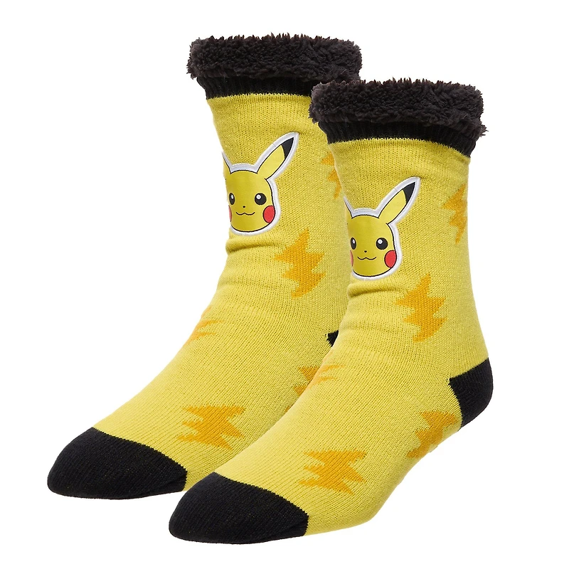 Pokemon Pikachu Slipper Socks GameStop Exclusive
