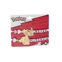 Pokemon Cafe Pikachu and Eevee Best Friend Beaded Bracelet Set GameStop Exclusive