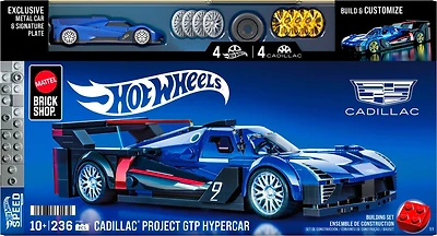 Mattel Brick Shop Hot Wheels Cadillac Project GTP Hypercar