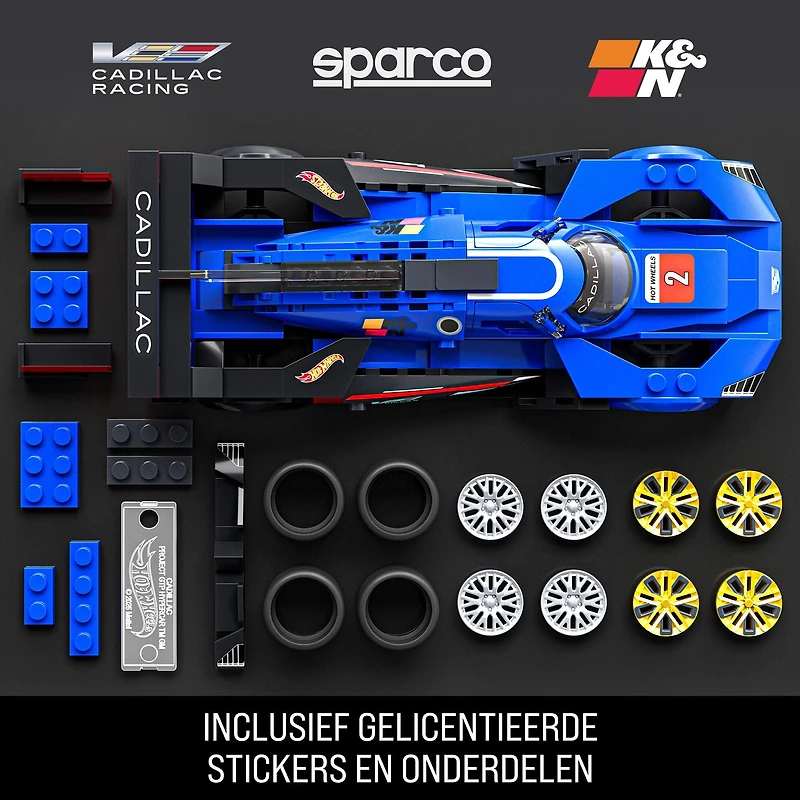 Mattel Brick Shop Hot Wheels Cadillac Project GTP Hypercar