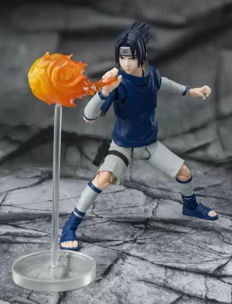 Bandai Spirits Naruto S.H.Figuarts Sasuke Uchiha (Ninja Prodigy of the Uchiha Clan Bloodline) 5.3-in Figure