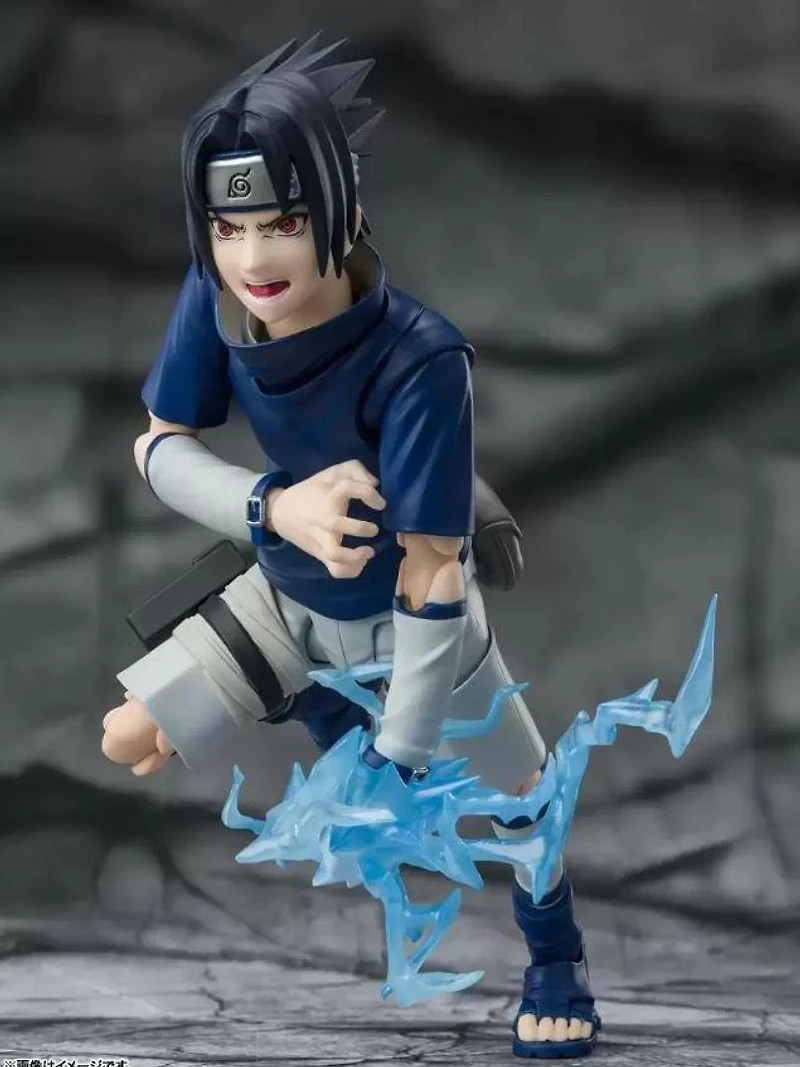 Bandai Spirits Naruto S.H.Figuarts Sasuke Uchiha (Ninja Prodigy of the Uchiha Clan Bloodline) 5.3-in Figure
