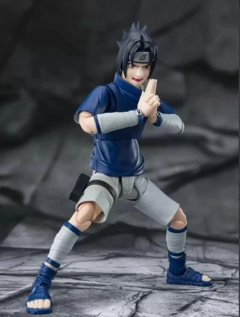 Bandai Spirits Naruto S.H.Figuarts Sasuke Uchiha (Ninja Prodigy of the Uchiha Clan Bloodline) 5.3-in Figure