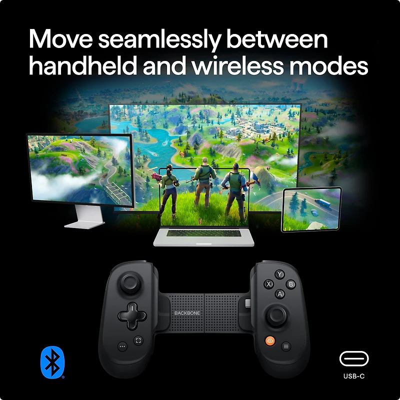 Backbone Pro Mobile Gaming Controller for iPhone 15/16 Series Plus and Android